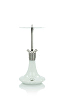 hookah Steamulation Classic Platinum Hookah  White  