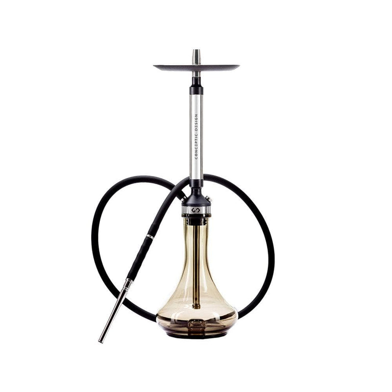 hookah Conceptic Design Steel Hookah Tinted