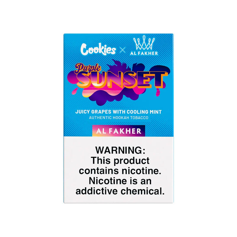 Tobacco Cookies x Al Fakher Purple Sunset Hookah Flavor 50g