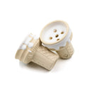 Bowl Bakkali Cornetto 4.0 Tradi Hookah Shisha Bowl White