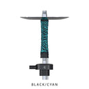 hookah Corsair Lava Hookah  Black-Cyan  