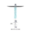 hookah Corsair Lava Hookah  White-Cyan  