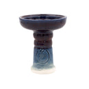 Bowl Cyril Slayer Hookah Shisha Bowl Brown Blue