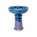 Bowl Cyril Slayer Hookah Shisha Bowl Blue Purple