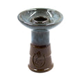 Bowl Cyril Sniper Hookah Shisha Bowl Blue Brown