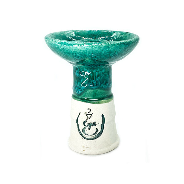 Bowl Cyril Sniper Hookah Bowl  Green White  