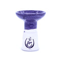 Bowl Cyril Sniper Hookah Shisha Bowl Purple White