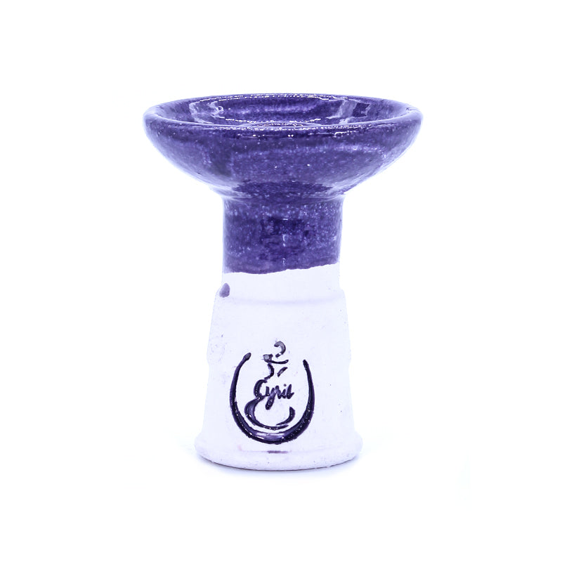 Bowl Cyril Sniper Hookah Bowl  Purple White  