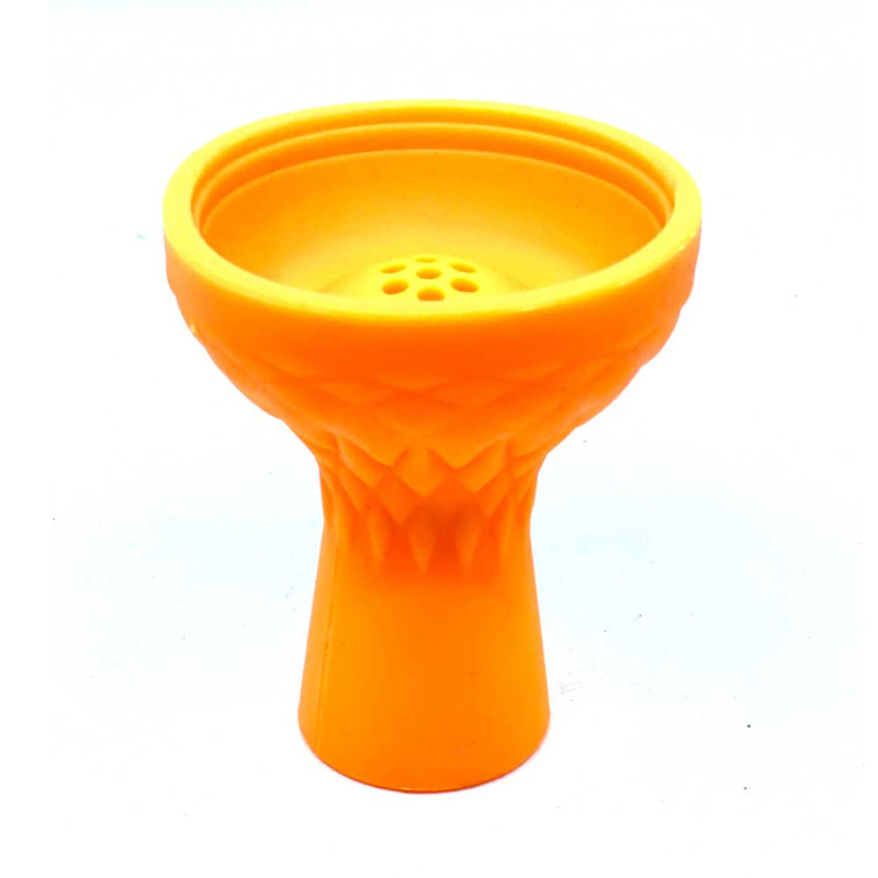 Bowl Classic Silicone Hookah Bowl  Orange  