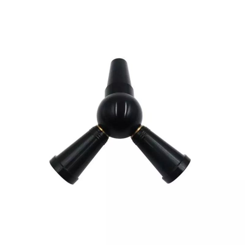 Hose Adapter Multi Hookah Hose Connector  Black  