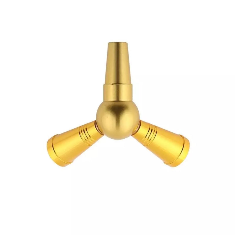 Hose Adapter Multi Hookah Hose Connector  Gold  