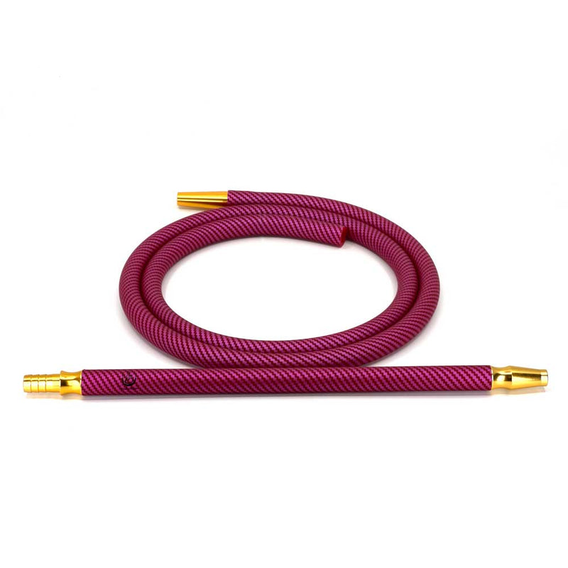 Hose Cyril Premium Hookah Hose Carbon  Pink  