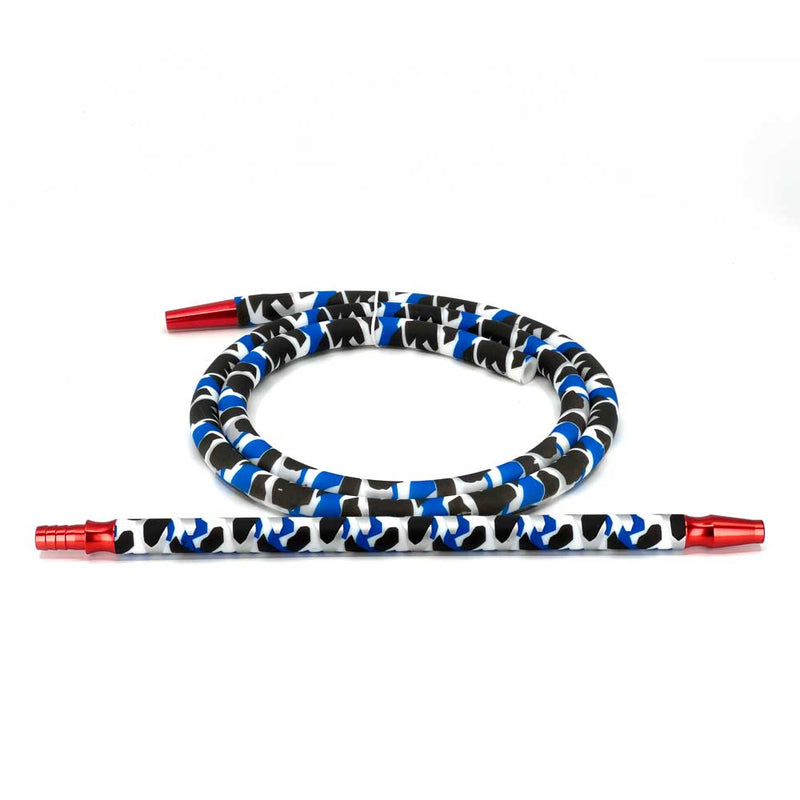 Hose Cyril Premium Silicone Hookah Hose  Blue Camo  