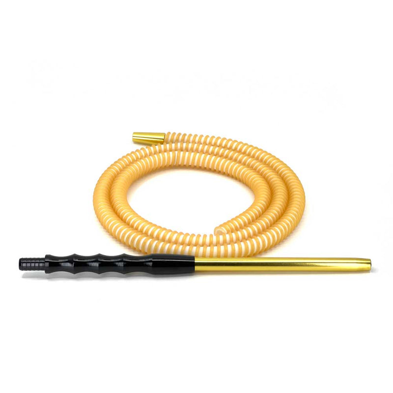 Hose Cyril Spring Hookah Hose  Gold  