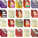 Tea Organic Tea Bags Sampler - Stash, Twinings, Davidsons - 40 Ct, 20 Flavors    