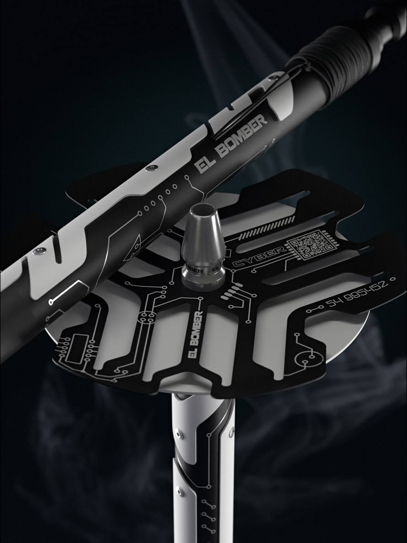 El Bomber Sansara Hookah Cyber White