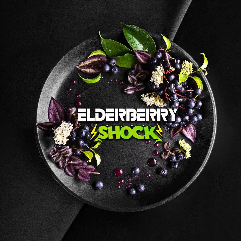 Tobacco Blackburn Elderberry Shock Hookah Flavors