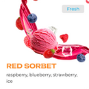 Tobacco Element Air Line Red Sorbet Hookah Flavors