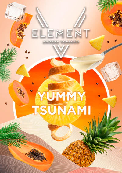 Tobacco Element V-Line Yummy Tsunami 200g Hookah Flavors