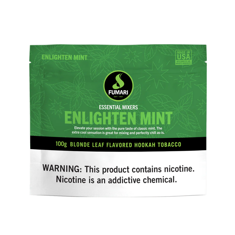 Tobacco Fumari Enlighten Mint Hookah Hookah Shisha Flavor 100g