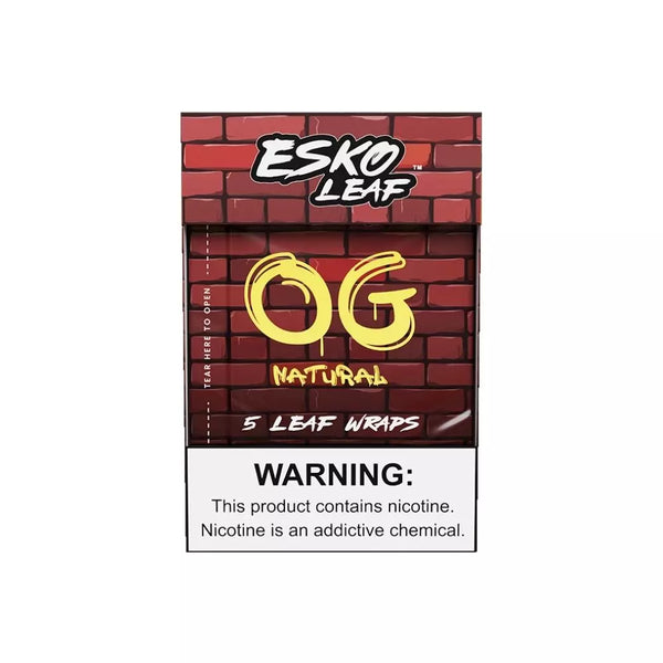 Esko Tobacco Leaf Wraps Naturale
