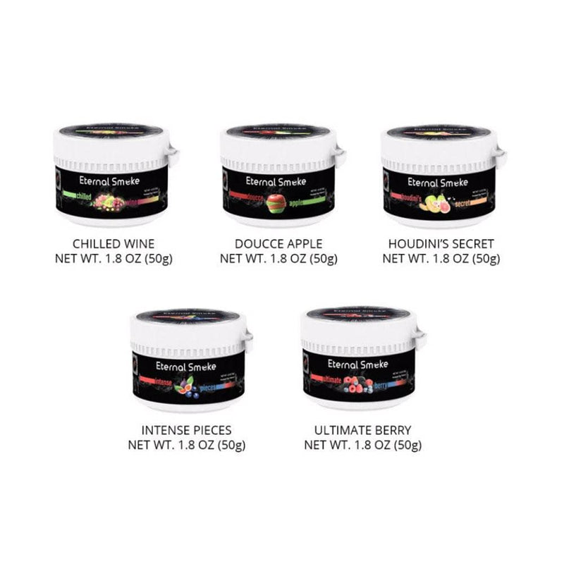 Tobacco Eternal Smoke Extreme Series - Pack of 5 Assorted flavors    