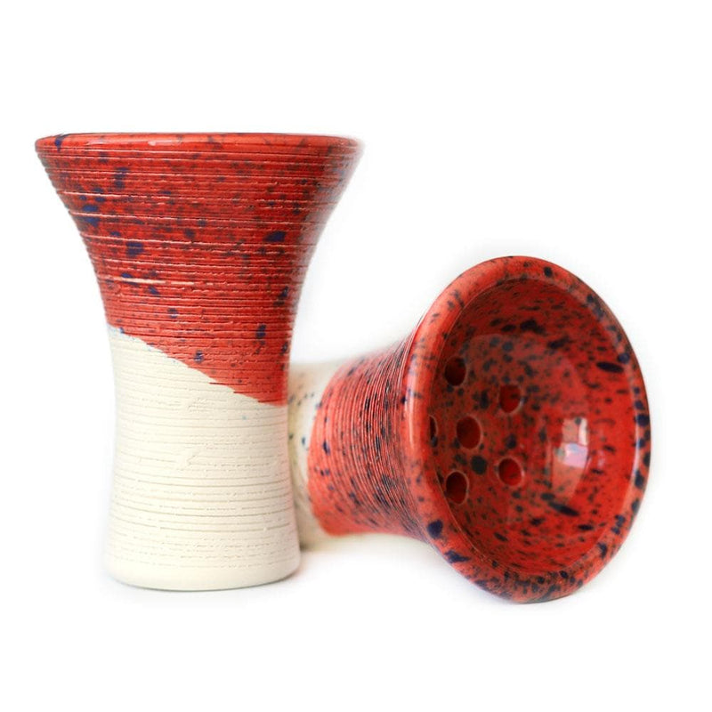 Bowl Fox Tail Hookah Bowl  Red  