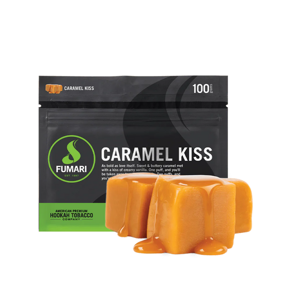 Tobacco Fumari Caramel Kiss Hookah Shisha Flavor  100g  