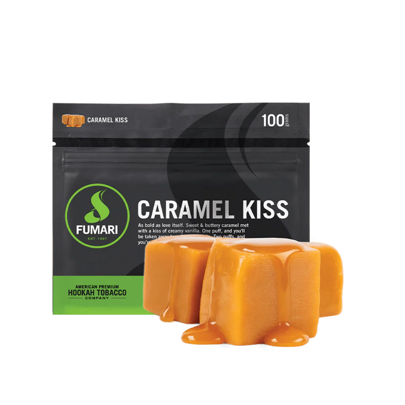 Tobacco Fumari Caramel Kiss Hookah Shisha Flavor  100g  