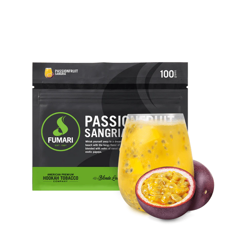 Tobacco Fumari Passionfruit Sangria Hookah Shisha Flavor  100g  