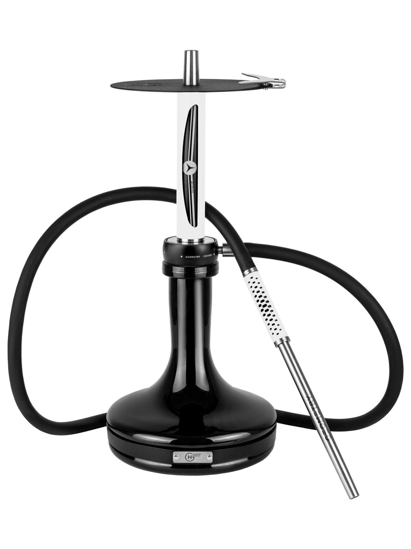 hookah Geometry Little Bro AMG Hookah White