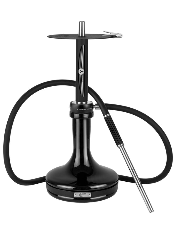 hookah Geometry Little Bro AMG Hookah Black