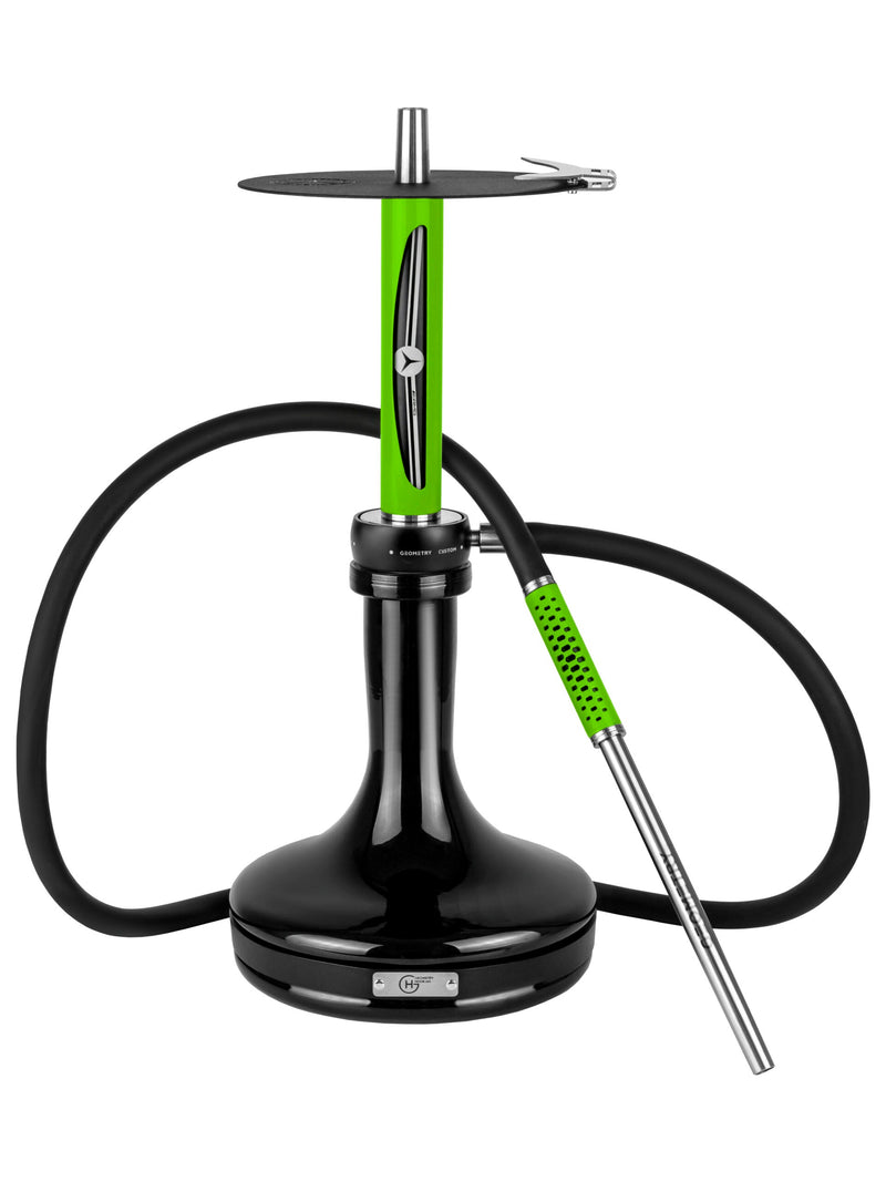 hookah Geometry Little Bro AMG Hookah Green