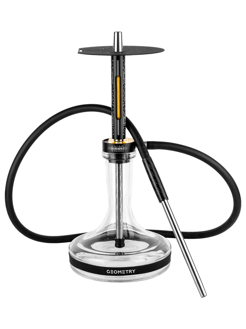 hookah Geometry Minimal Techno Hookah  Yellow  