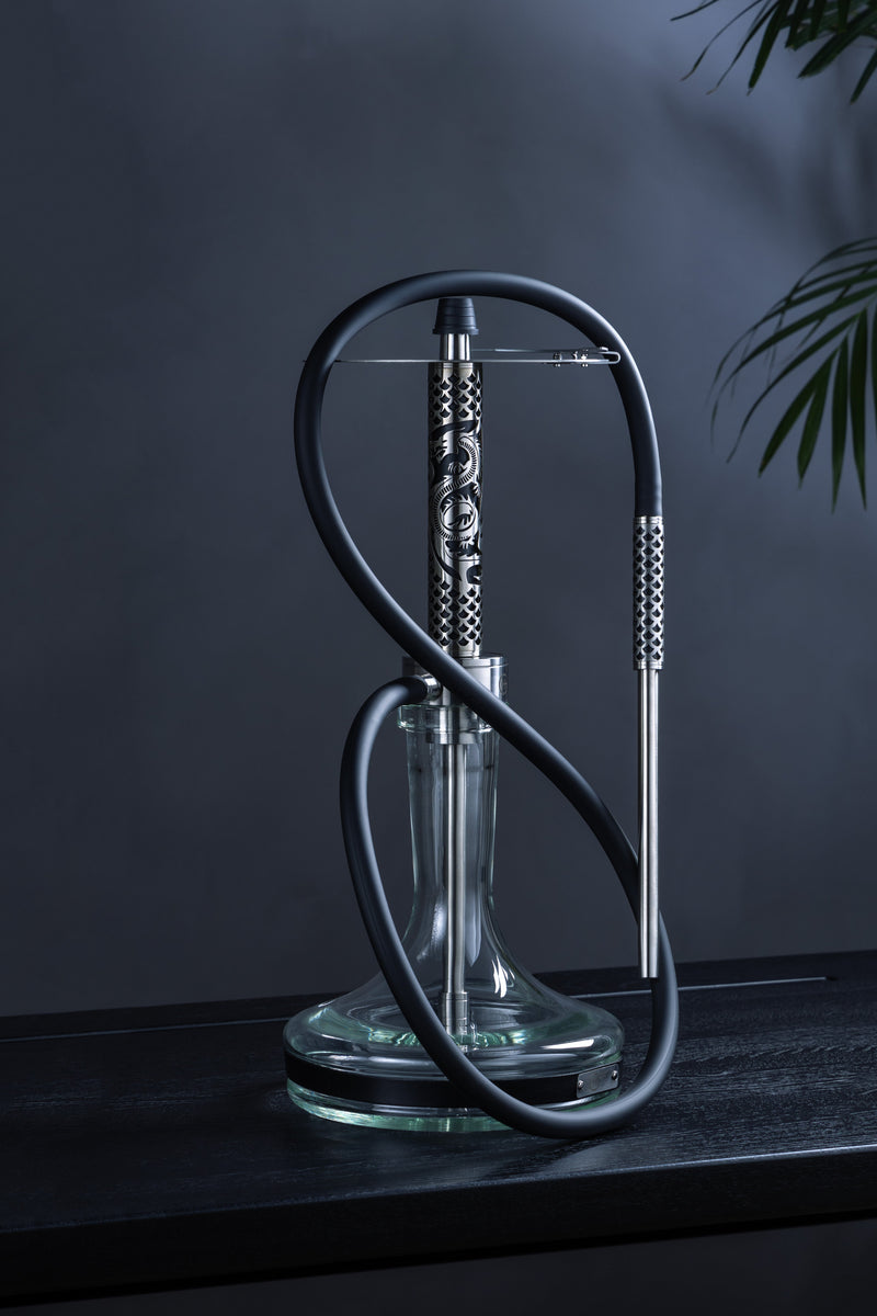 hookah Geometry Big Bro Dragon Hookah Steel