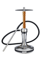 hookah Geometry Big Bro Honeycomb Hookah Orange