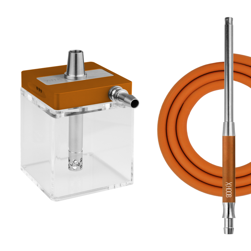 hookah Hoob subAtom Hookah  Siena Orange  