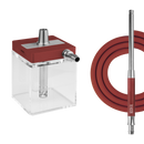 hookah Hoob subAtom Hookah Wine Red