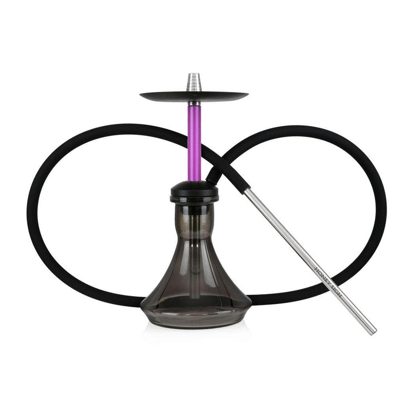 hookah Honey Sigh Mini Stick Hookah  Purple Tinted 