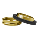 hookah acc Hoob Pyro Hookah Heat Management Device  Gold  