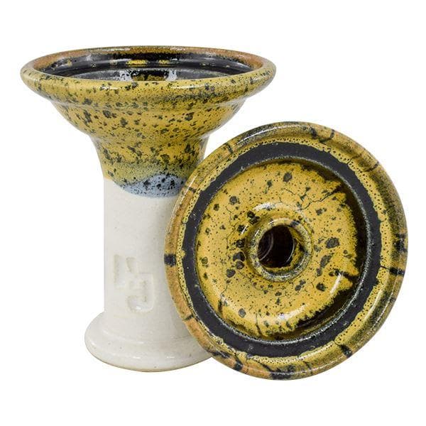 Bowl HookahJohn Ferris Hookah Bowl  Yellowberry Over White  