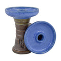 Bowl HookahJohn Retro Harmony Hookah Bowl  Blue Stone  