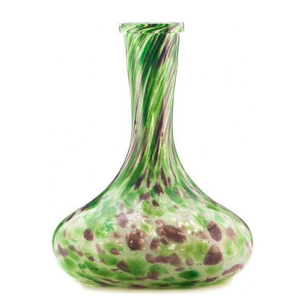 Base Hookah Tree S3 Hookah Base  WHITE-GREEN-PURPLE  