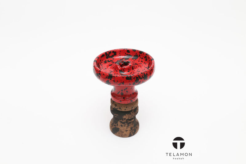 Bowl Telamon Harmony Glaze Hookah Bowl  Red  