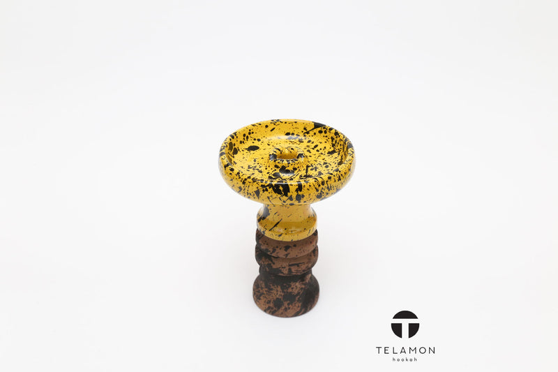 Bowl Telamon Harmony Glaze Hookah Bowl  Yellow  