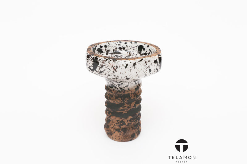 Bowl Telamon Evil Screw Glaze Hookah Bowl    