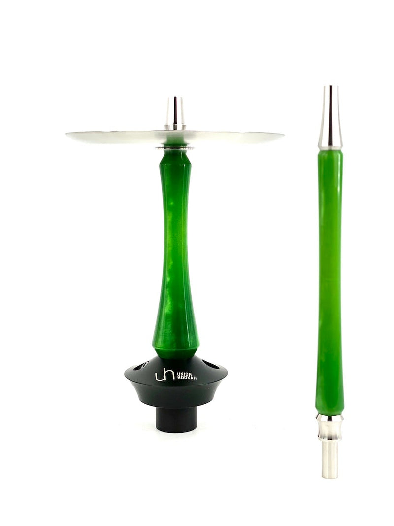 hookah Union Sleek Acrylic Hookah  Green  