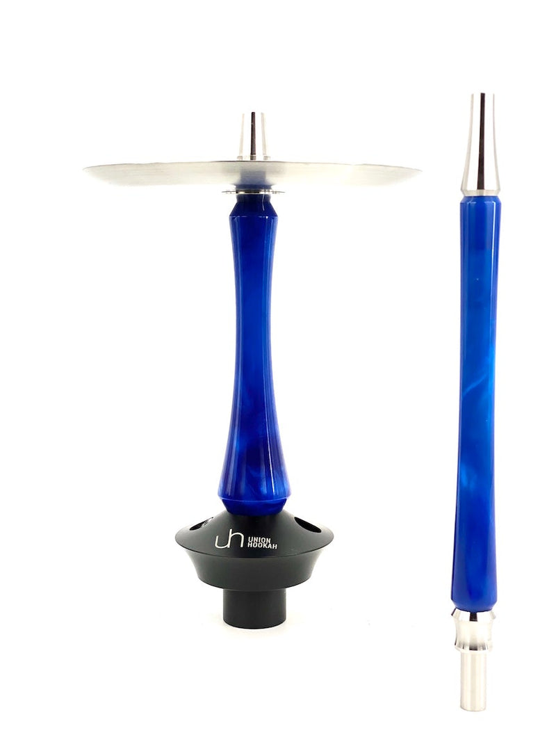 hookah Union Sleek Acrylic Hookah  Blue  