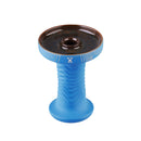 Bowl Alpha Hookah Shisha Bowl Wave Phunnel Indian Blue
