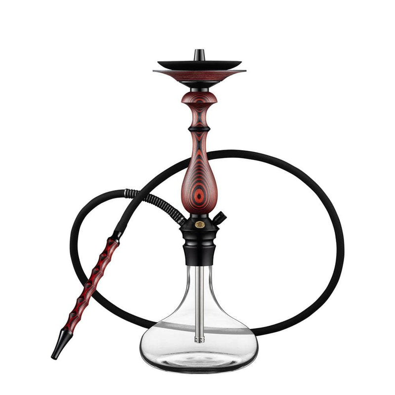 hookah Japona Hookah Amur Red Transparent